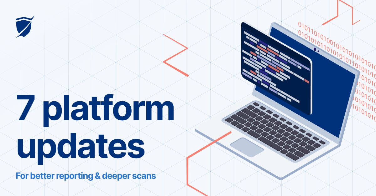 Read the article titled Customized white label, website scanner improvements & other platform updates