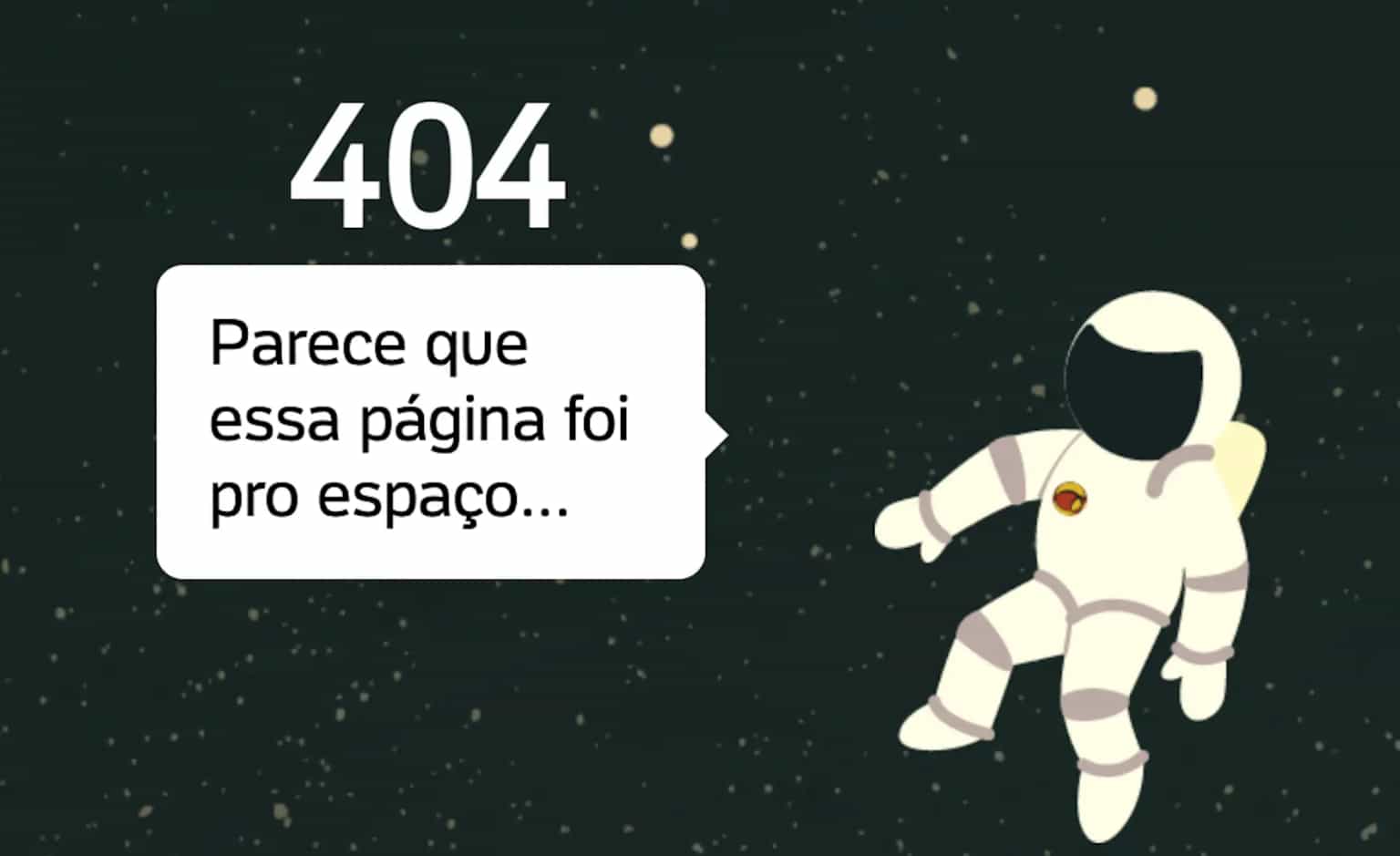 It looks like this page went to space!